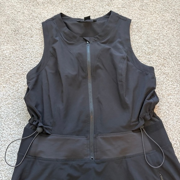 Athleta Venture Out Dress Womens 2 Black Athletic Tennis Prep Sporty Golf - Picture 2 of 12